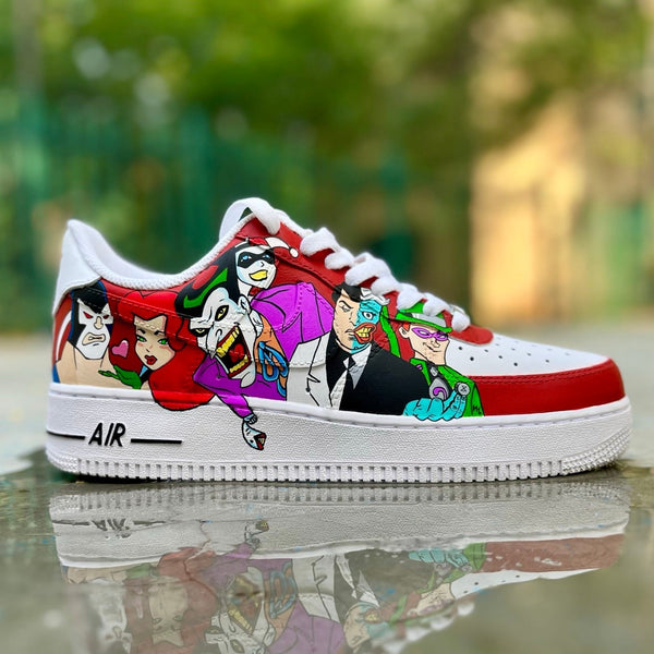 Batman The Animated Series Nike Air Force 1 custom sneakers India