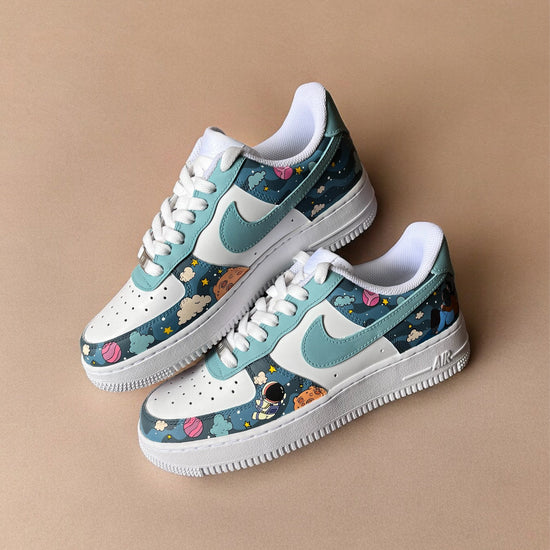 Cosmic Odyssey Space Nike Air Force 1 custom sneakers India