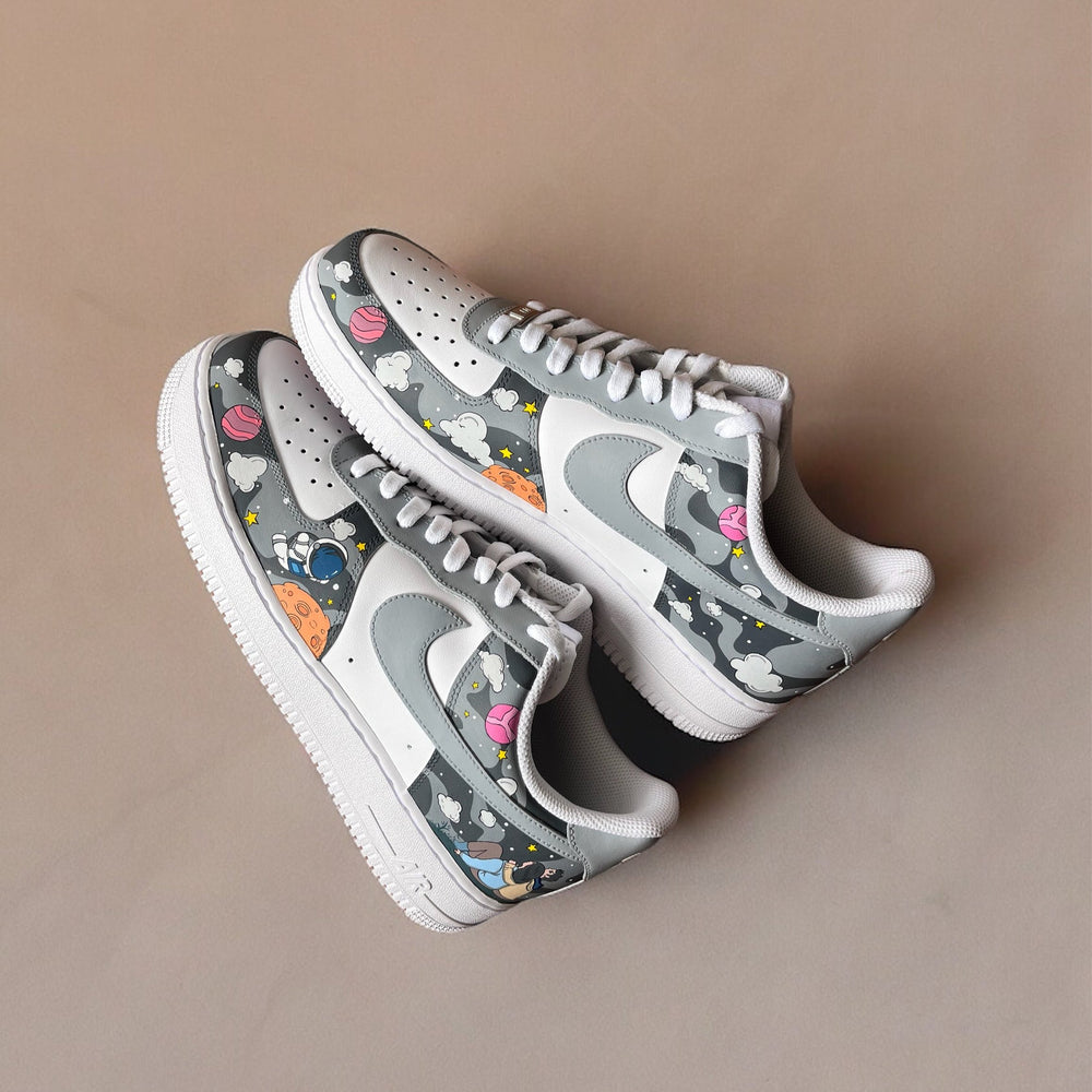Cosmic Odyssey Space Nike Air Force 1 custom sneakers India