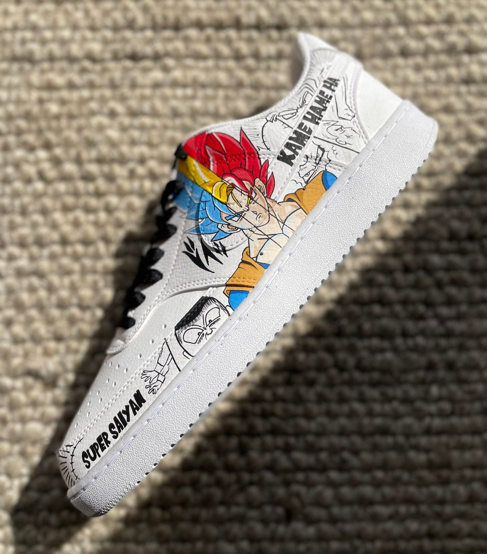Goku Dragon Ball Z Anime Nike Air Force 1 Custom Sneakers India