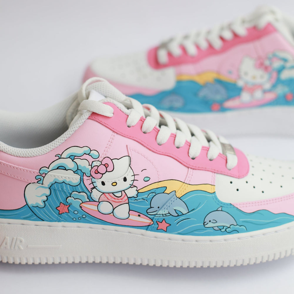Hello Kitty Nike Air Force 1 custom sneakers India
