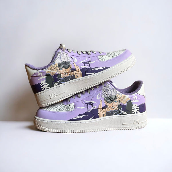 Jujutsu Kaisen Anime Gojo Satoru Nike Air Force 1 custom sneakers India
