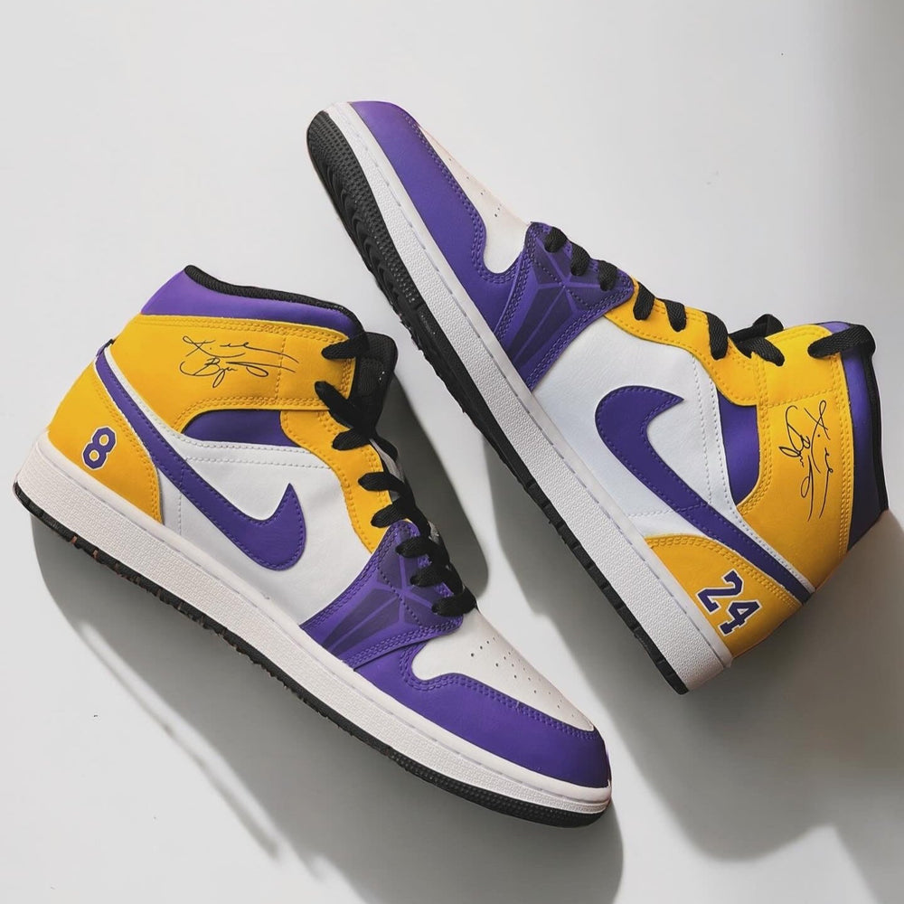 Kobe Bryant NBA Basketball Nike Air Jordan 1s AJ1s custom sneakers India