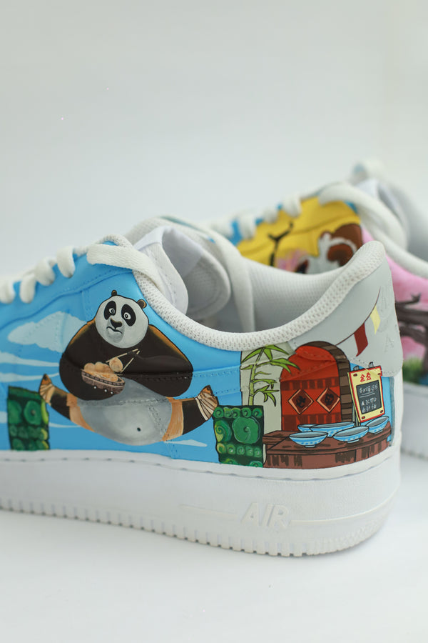 Kung Fu Panda Nike Air Force 1 custom sneakers India