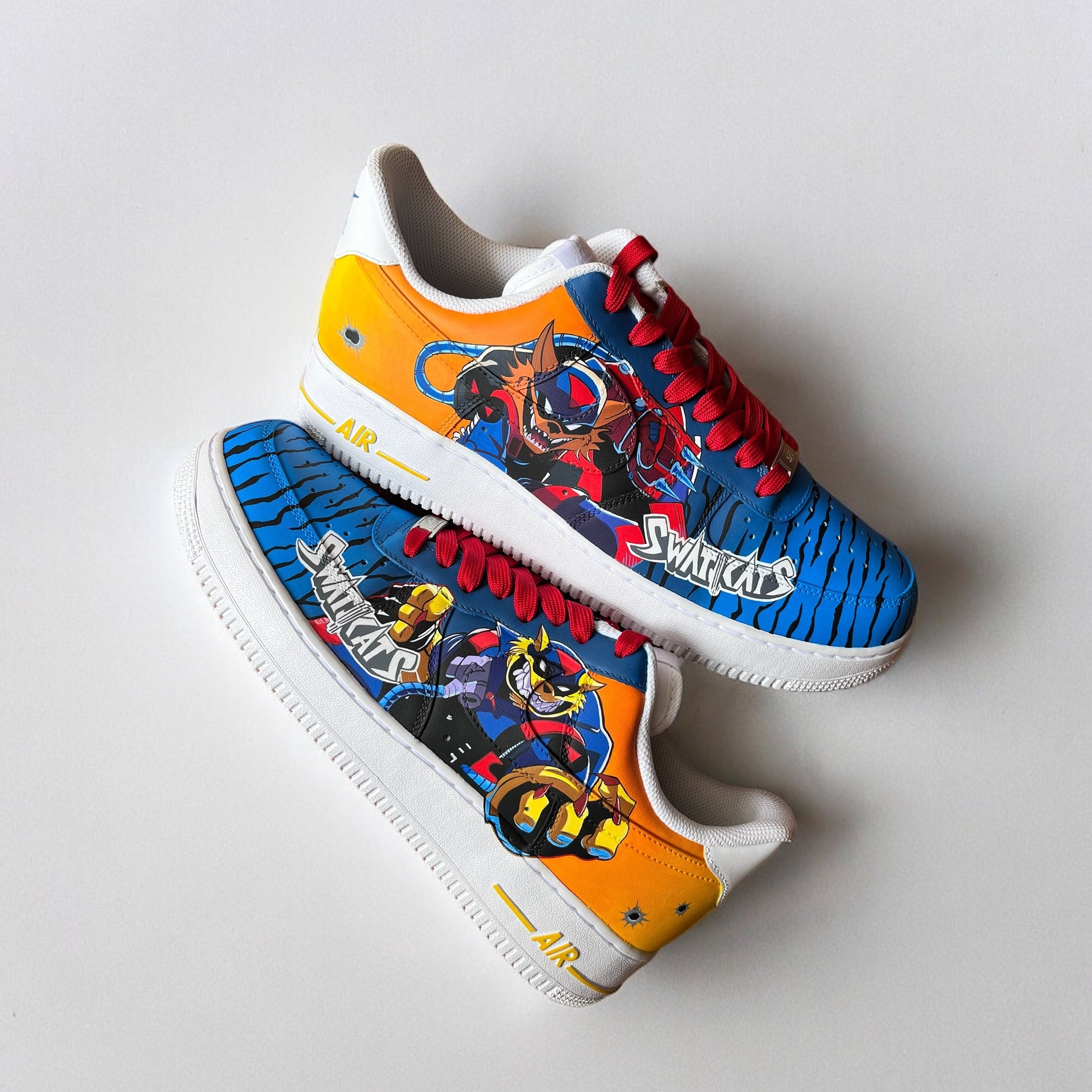 Air Force Paw Patrol Nikes SWAT Kats AF1s – Moreiarty