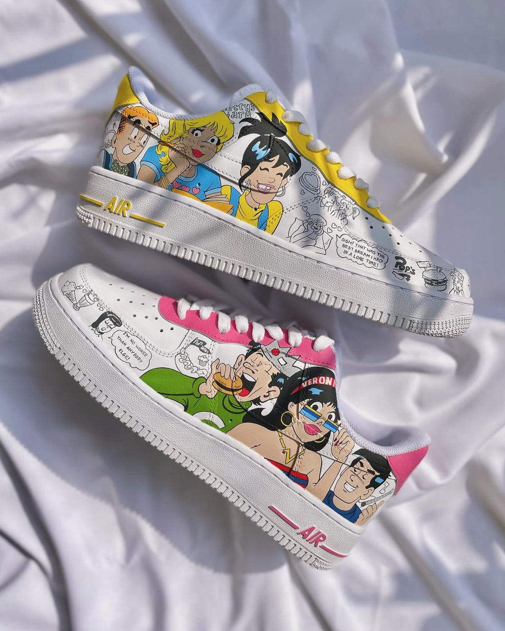The Archies Comics Nike Air Force 1 custom sneakers India