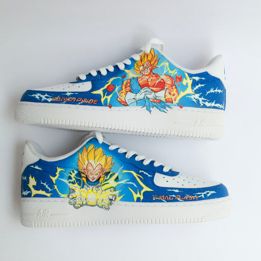 Vegeta Dragon Ball Z Anime Nike Air Force 1 custom sneakers India
