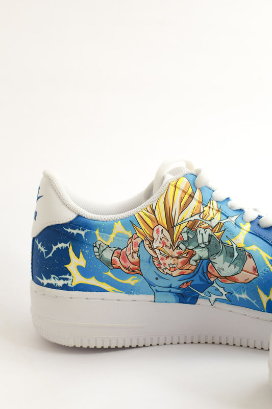 Vegeta Dragon Ball Z Anime Nike Air Force 1 custom sneakers India