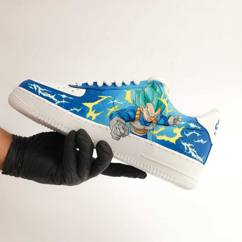 Vegeta Dragon Ball Z Anime Nike Air Force 1 custom sneakers India