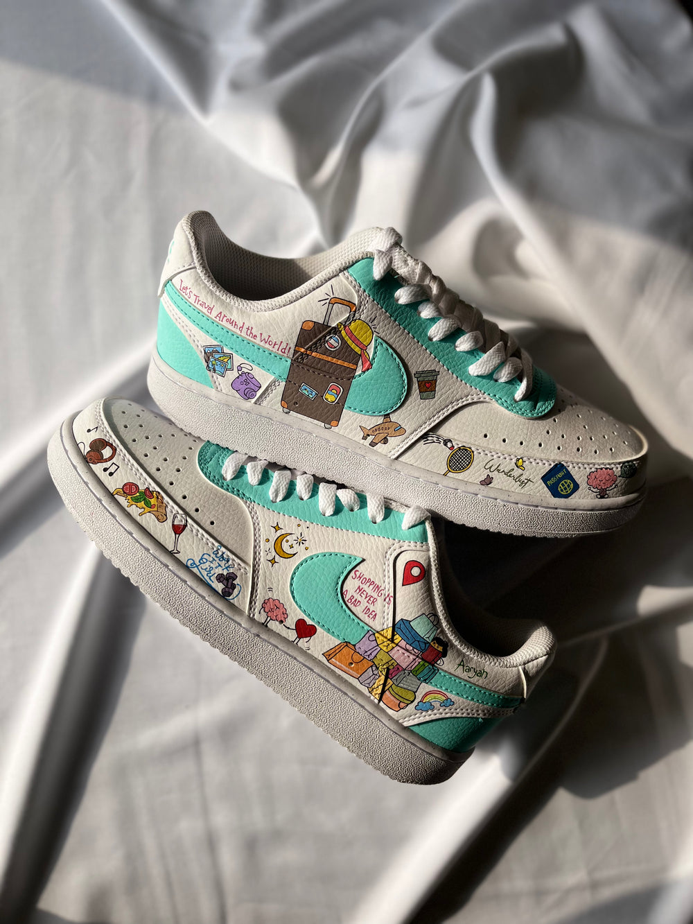 Wear Your Story Nike Court Vision custom sneakers India