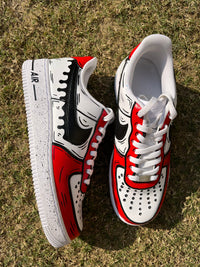 2D Cartoon Colorway Nike Air Force 1 custom sneakers India