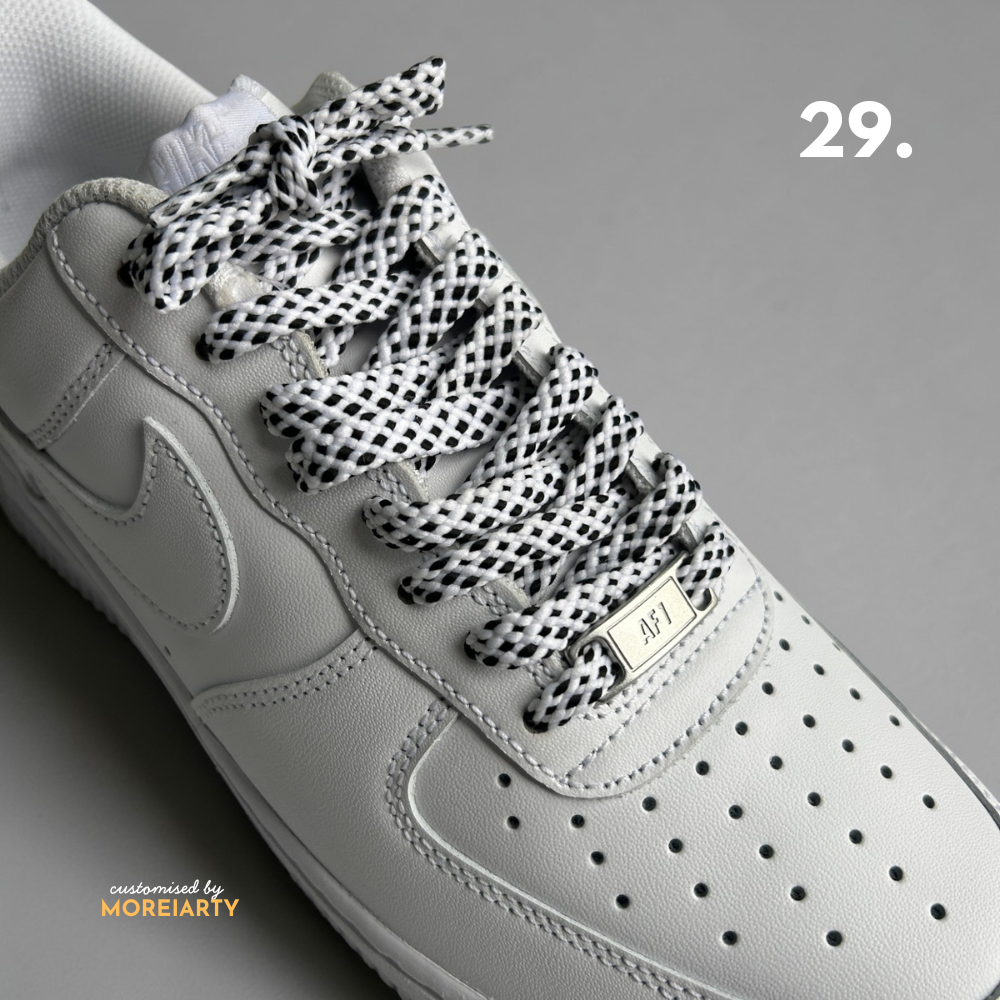 Bold design shoelace from Moreiarty statement collection