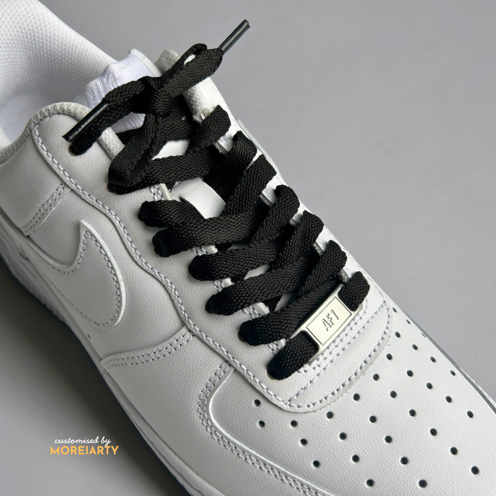 Moreiarty classic flat laces in multiple colours for AF1 and Dunk upgrades