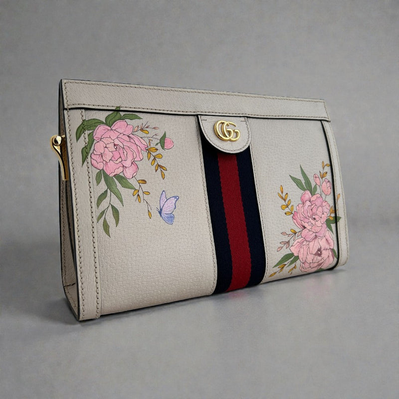 Hand-painted custom Louis Vuitton leather bag by Moreiarty