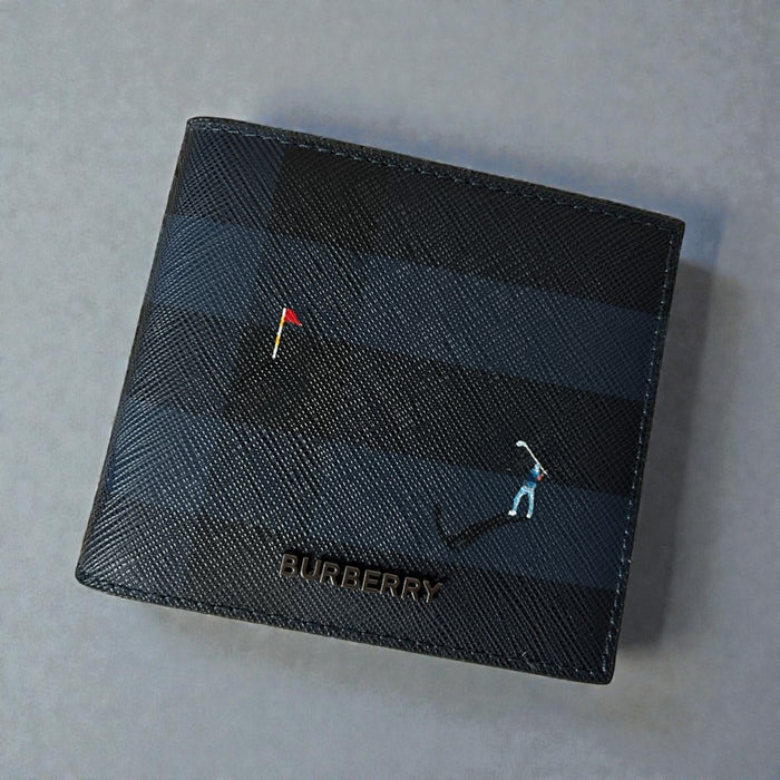 Hand-painted wallet detail