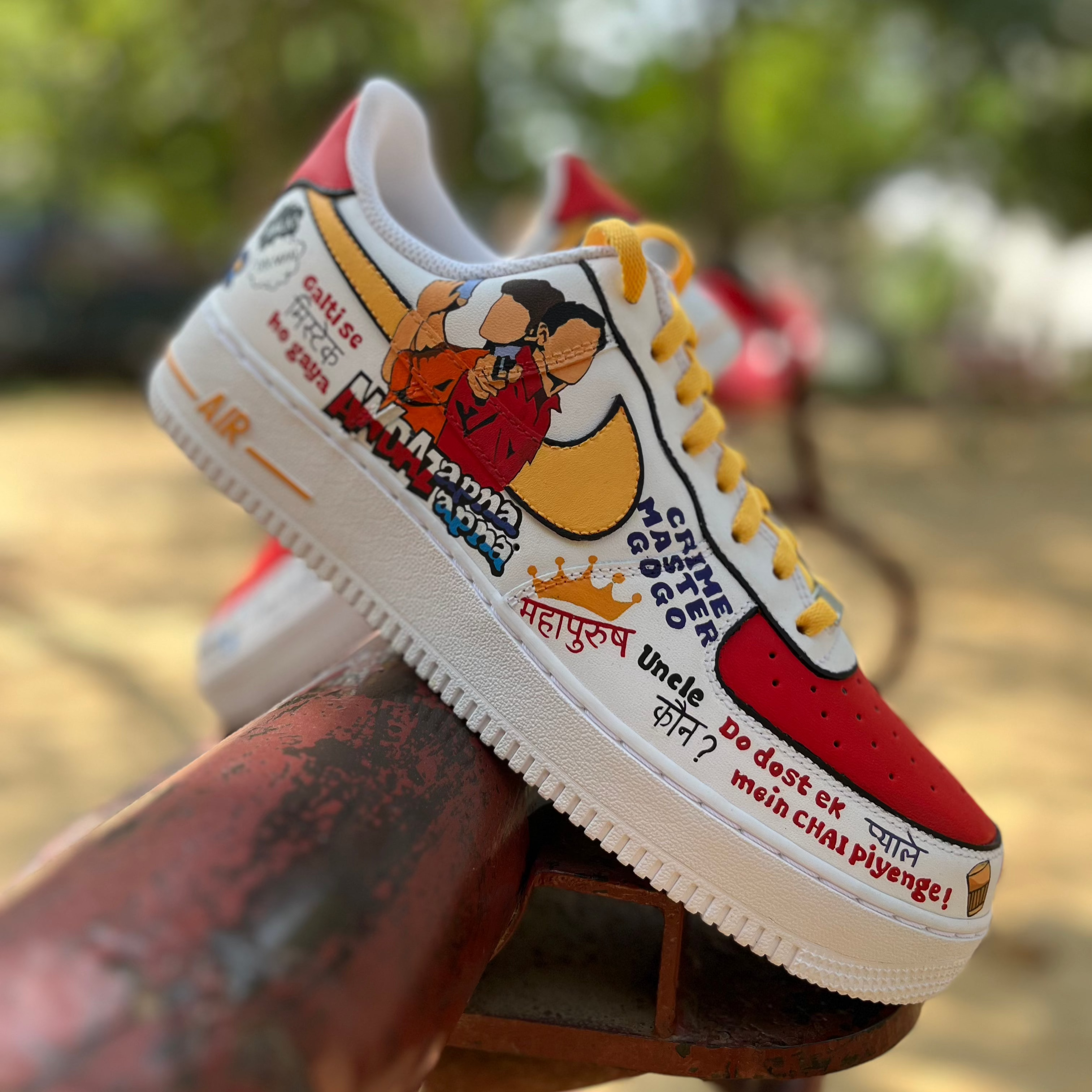 Andaz Apna Apna Bollywood Nike Air Force 1 Custom Sneakers India