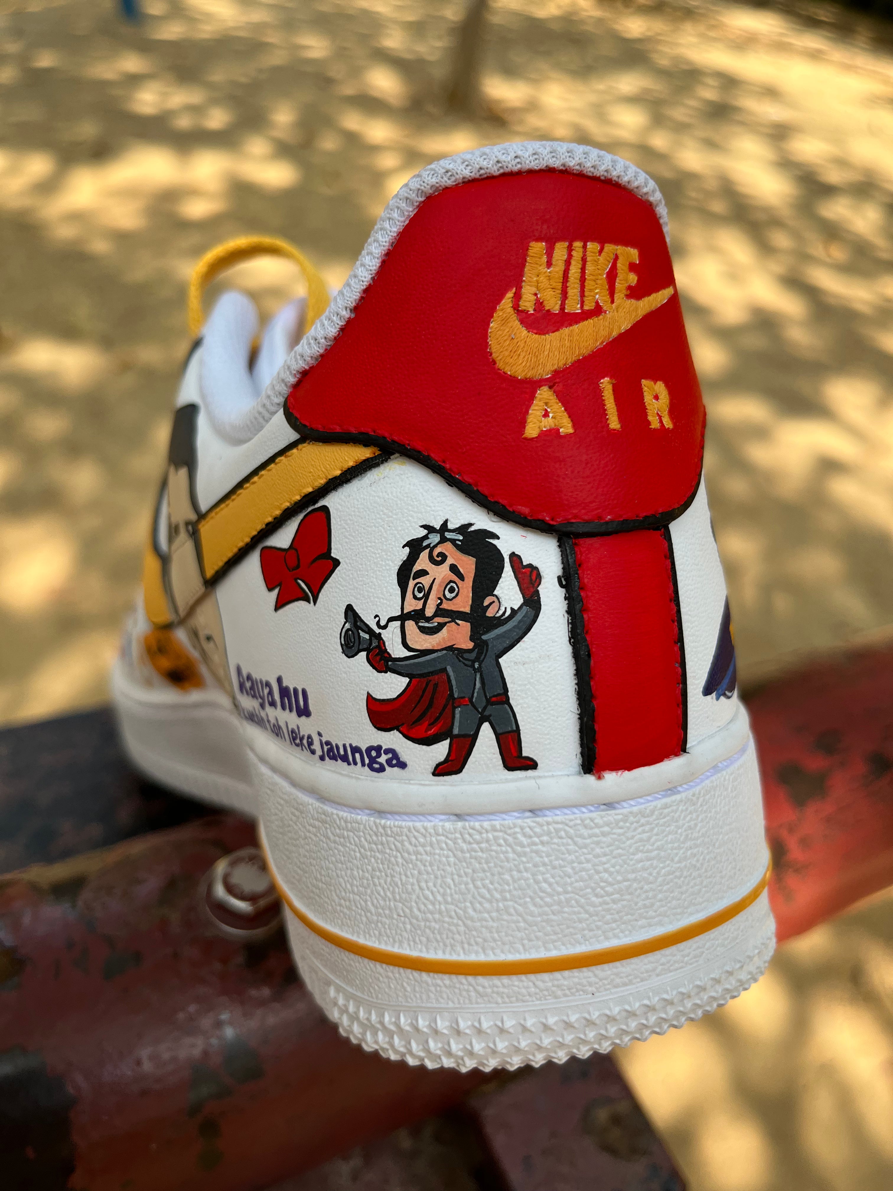 Andaz Apna Apna Bollywood Nike Air Force 1 Custom Sneakers India