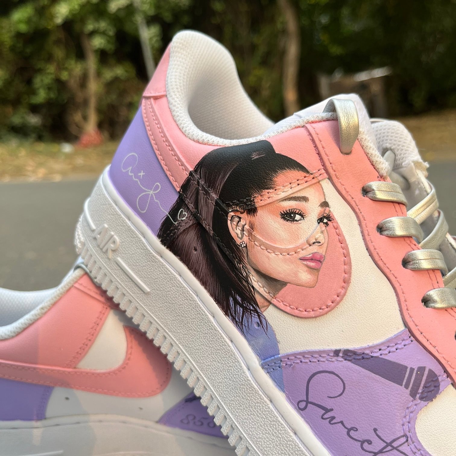 ariana grande air force 1s