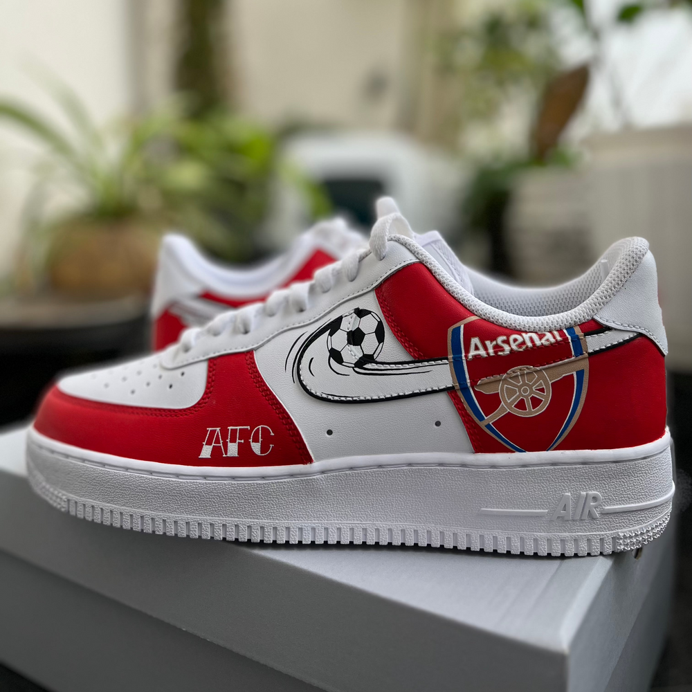 Arsenal Sports Nike Air Force 1 custom sneakers India