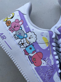 BTS Music band K-Pop Nike Air Force 1 custom sneakers India