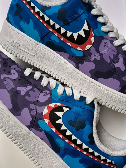 Bape  Nike Air Force 1 custom sneakers India