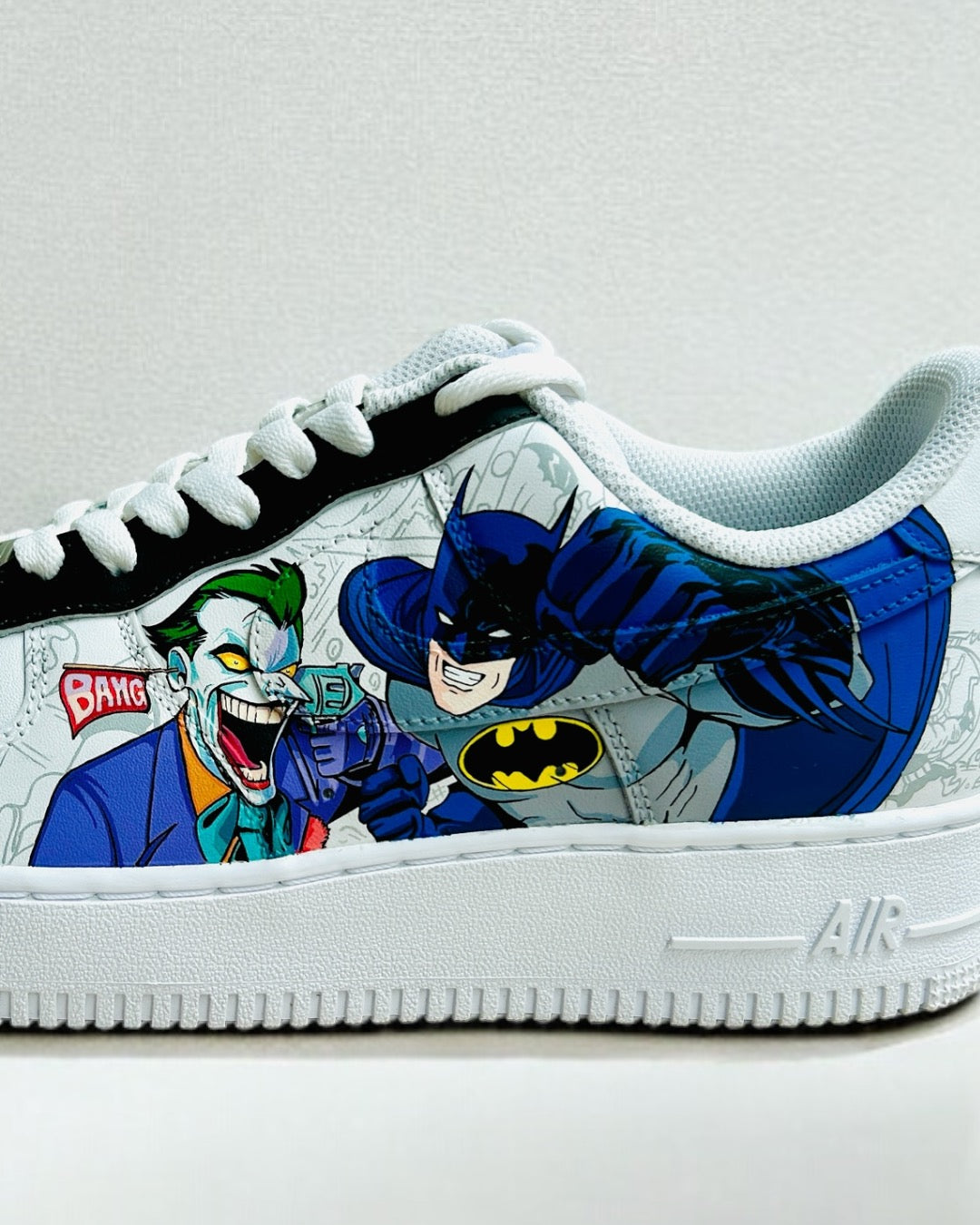 Batman Joker Nike Air Force 1 Custom Sneakers India