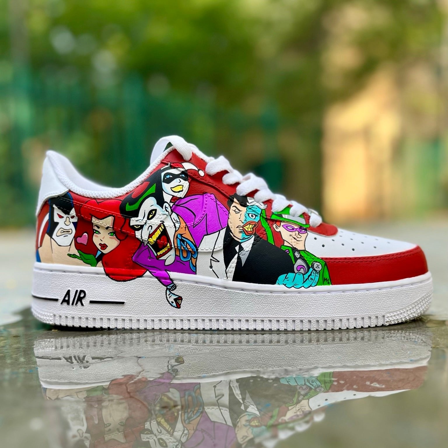 Batman The Animated Series Nike Air Force 1 custom sneakers India