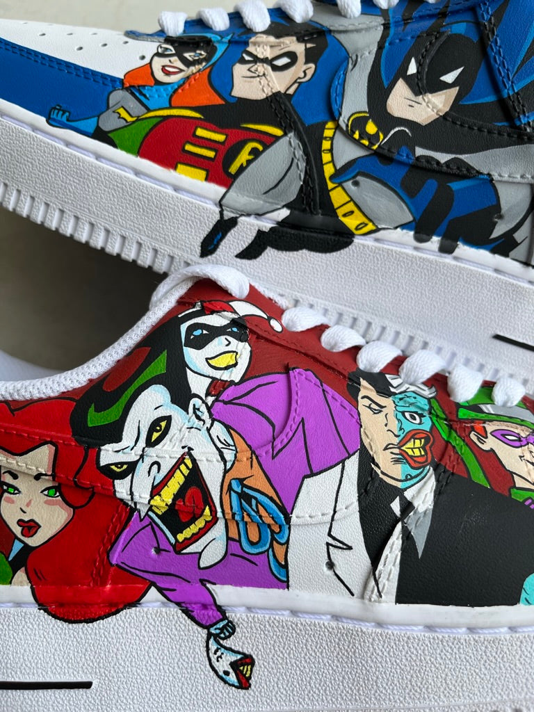 Batman The Animated Series X Nike AF1 Moreiarty