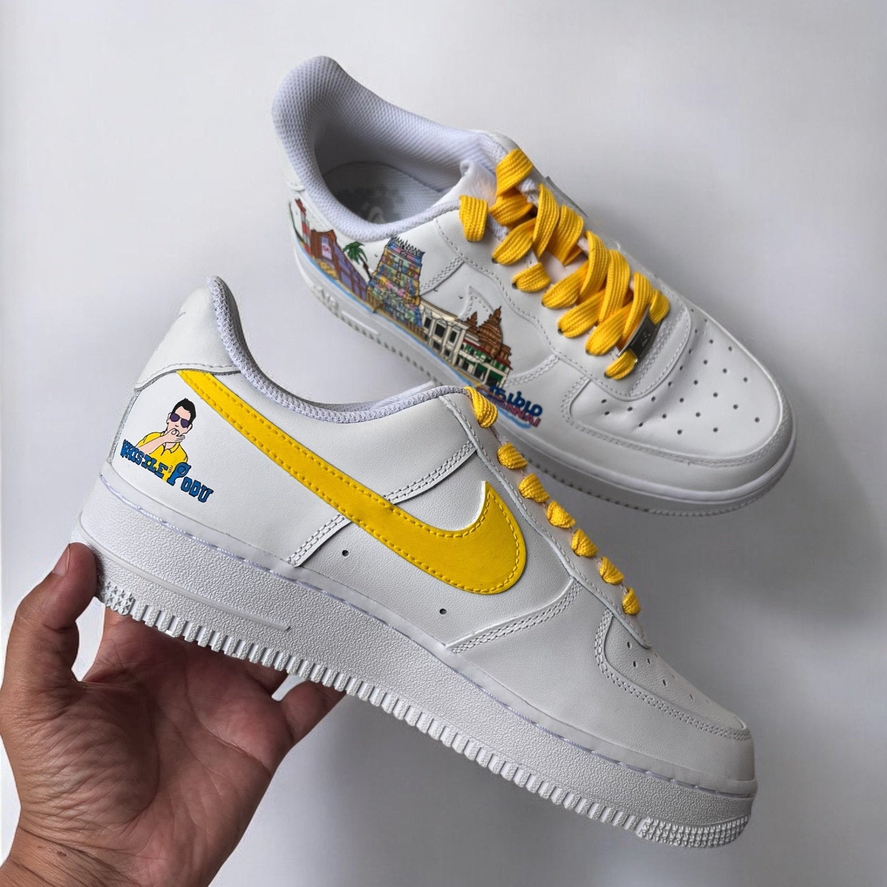 Chennai AF1 Cityscape Nike Air Force 1 custom sneakers India