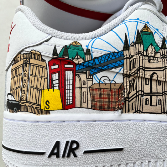 Cityscapes London Nike Air Force 1 custom sneakers India
