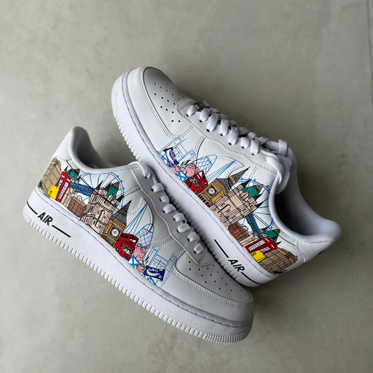 Cityscapes London Nike Air Force 1 custom sneakers India