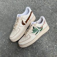 Coffee dye Nike Air Force 1 custom sneakers India