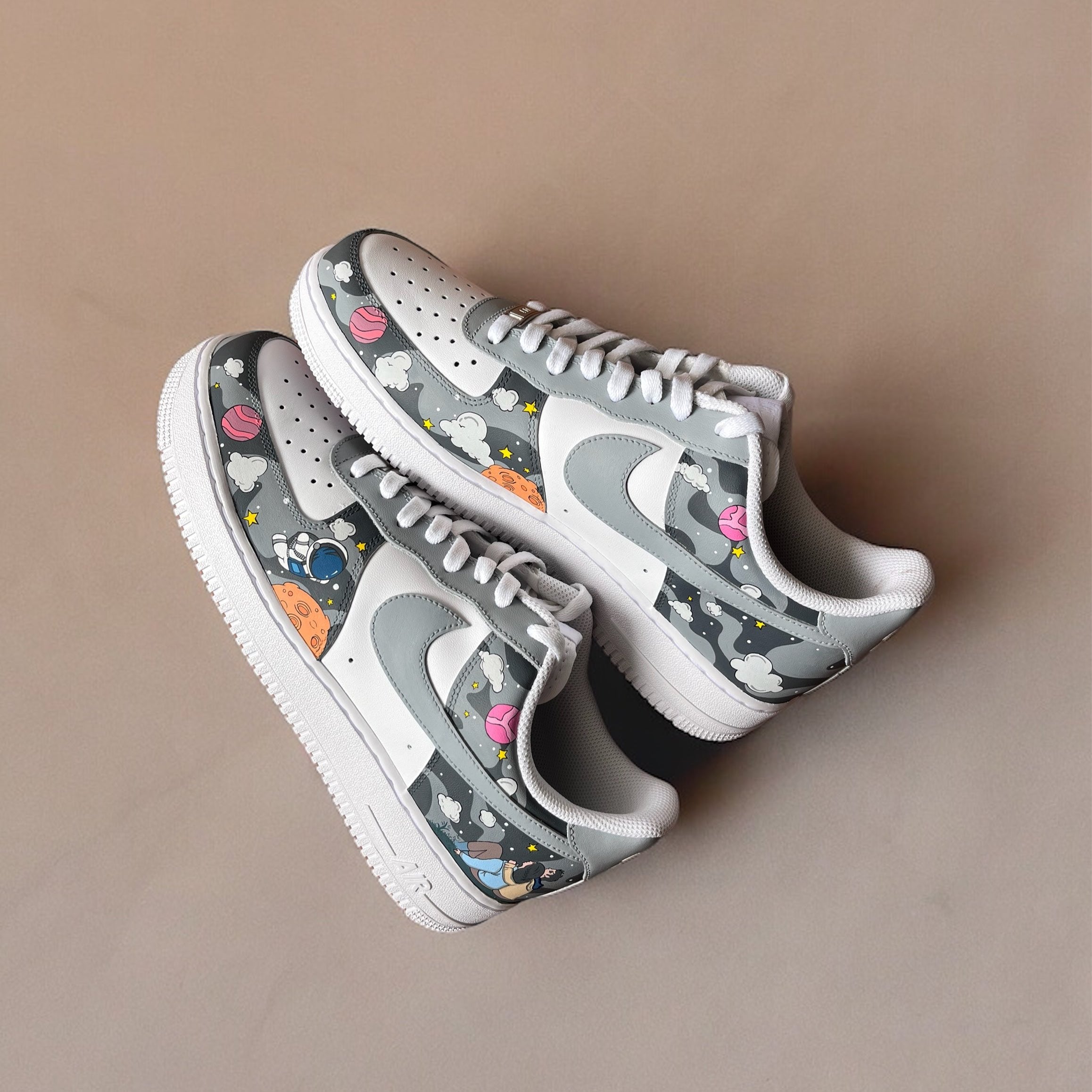 Cosmic Odyssey Space Nike Air Force 1 custom sneakers India