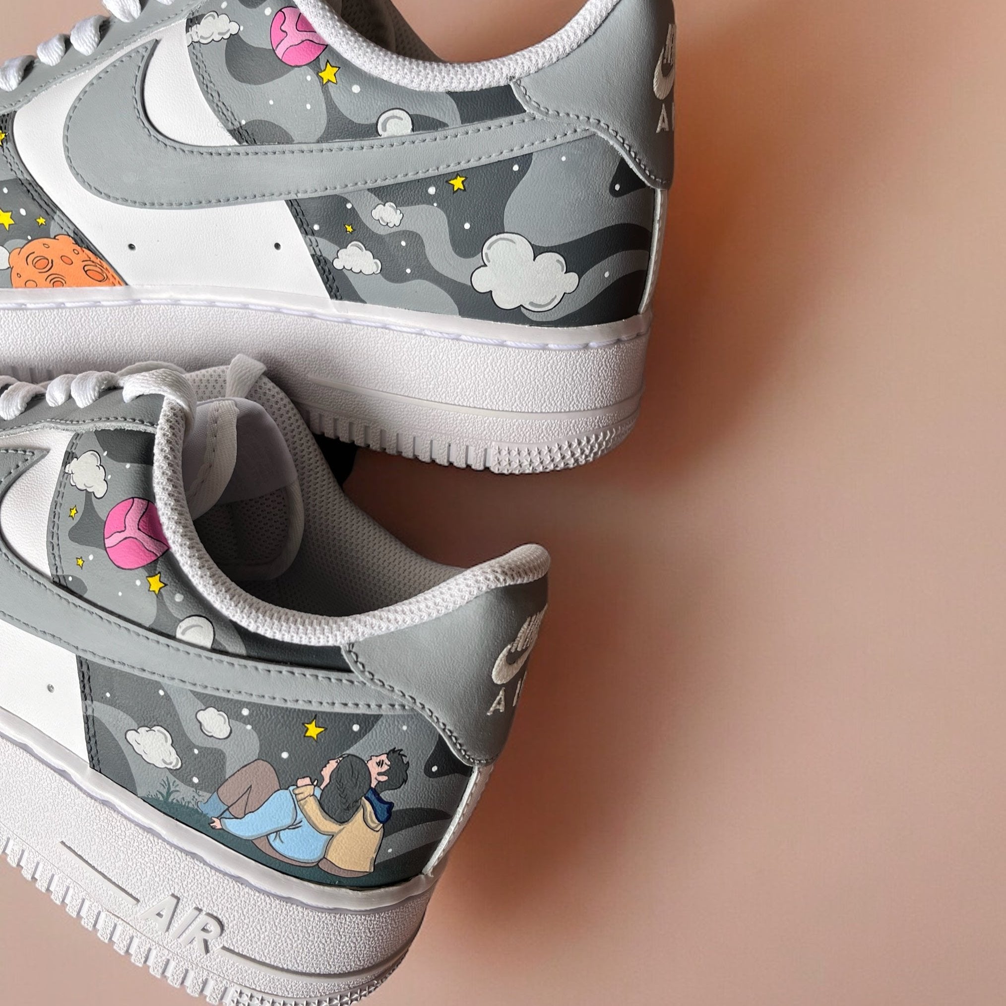 Cosmic Odyssey Space Nike Air Force 1 custom sneakers India