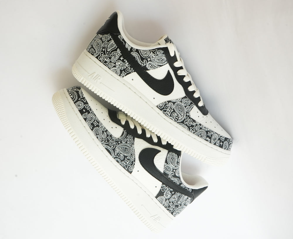 Paisley Force 1s