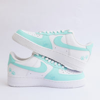 Dog Cat artwork on Nike Air Force 1 Custom Sneakers India