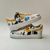 Dunder Mifflin The Office  Nike Air Force 1 custom sneakers India