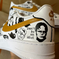 Dunder Mifflin The Office  Nike Air Force 1 custom sneakers India