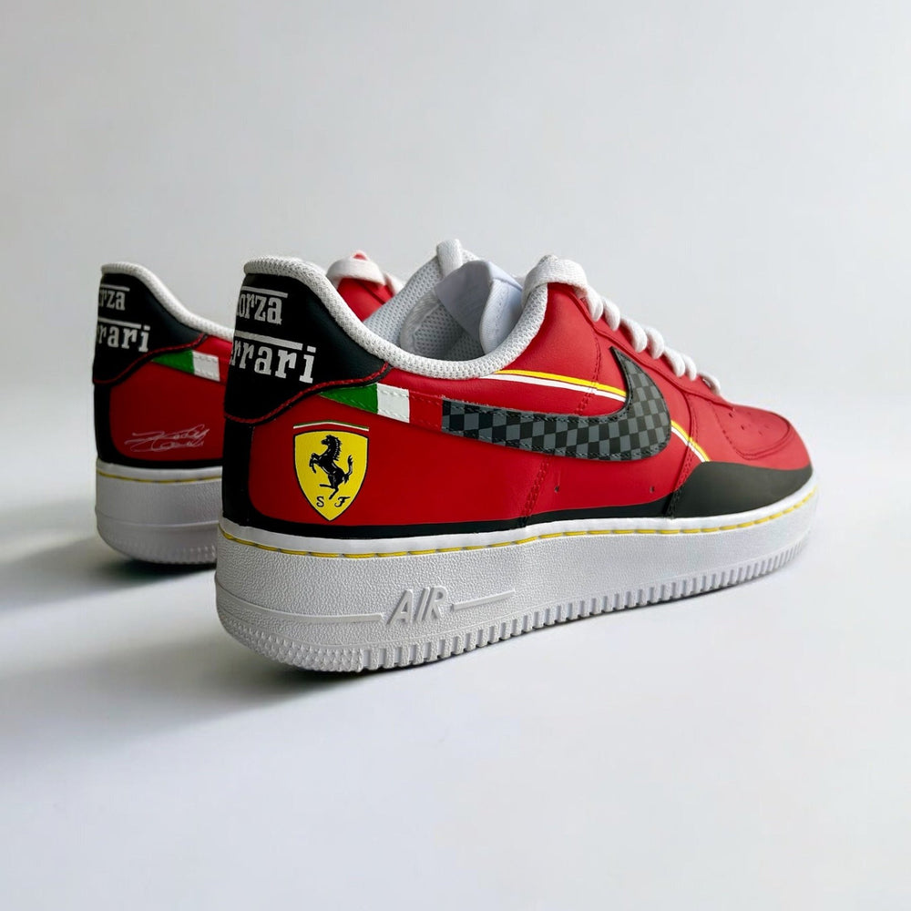 Ferrari F1 Formula 1 Nike Air Force 1 custom sneakers India