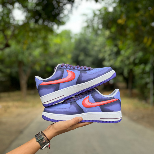 Gengar Pokemon Nike Air Force 1 custom sneakers India