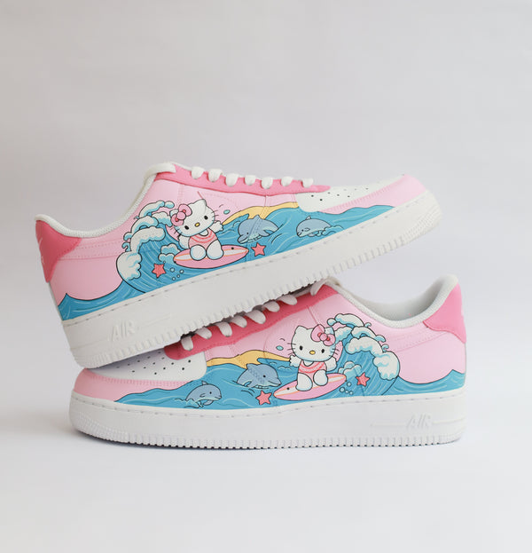 Hello Kitty Nike Air Force 1 custom sneakers India
