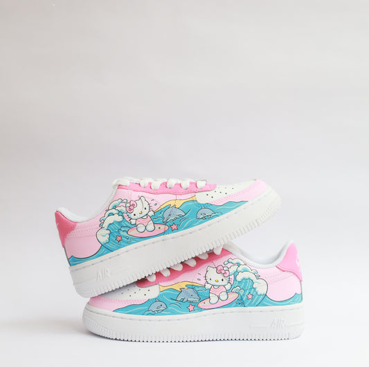Hello Kitty Nike Air Force 1 custom sneakers India