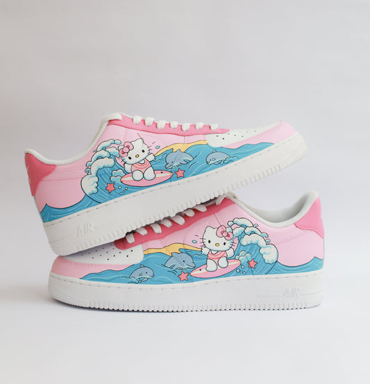 Hello Kitty Nike Air Force 1 custom sneakers India