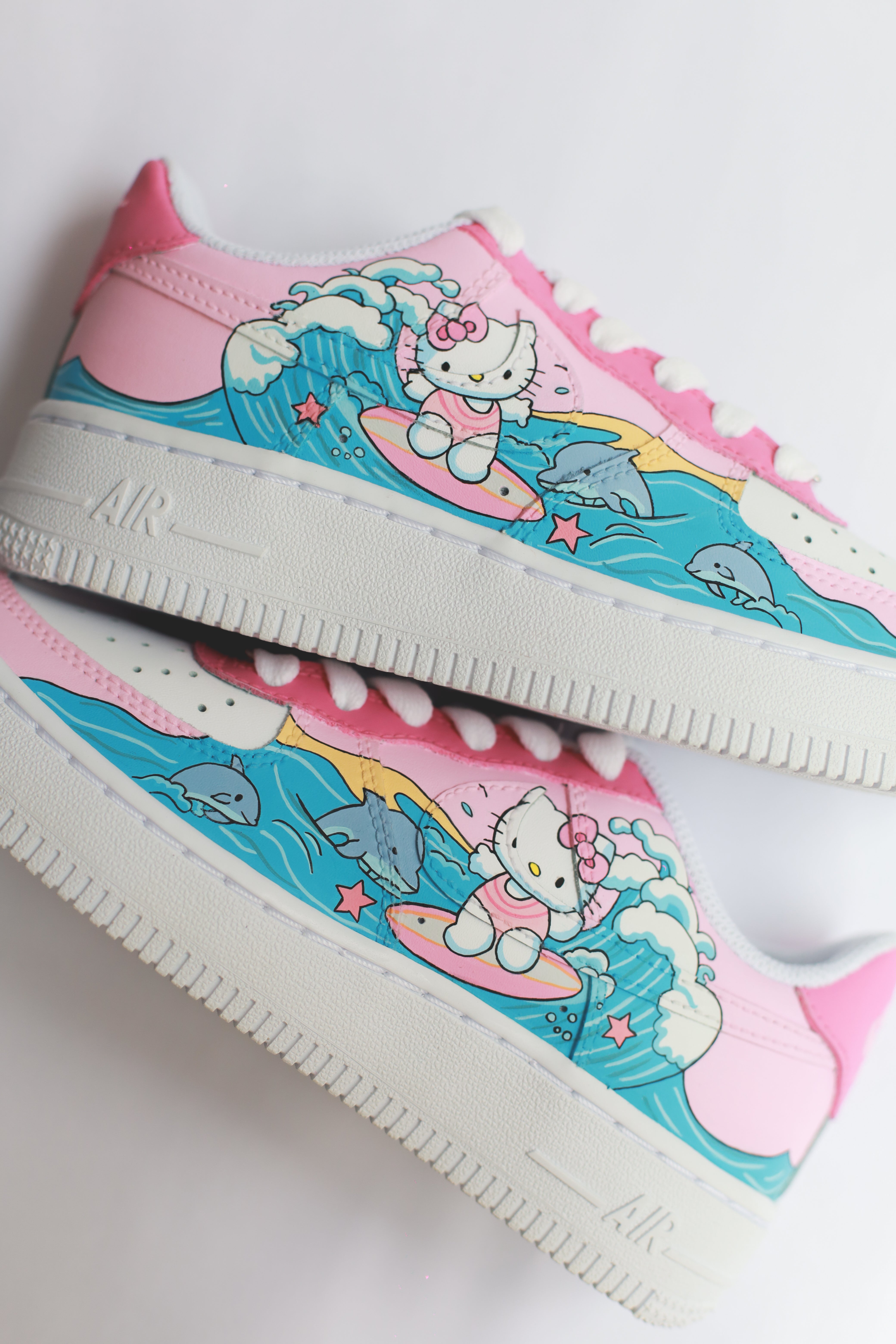 Hello Kitty Nike Air Force 1 custom sneakers India