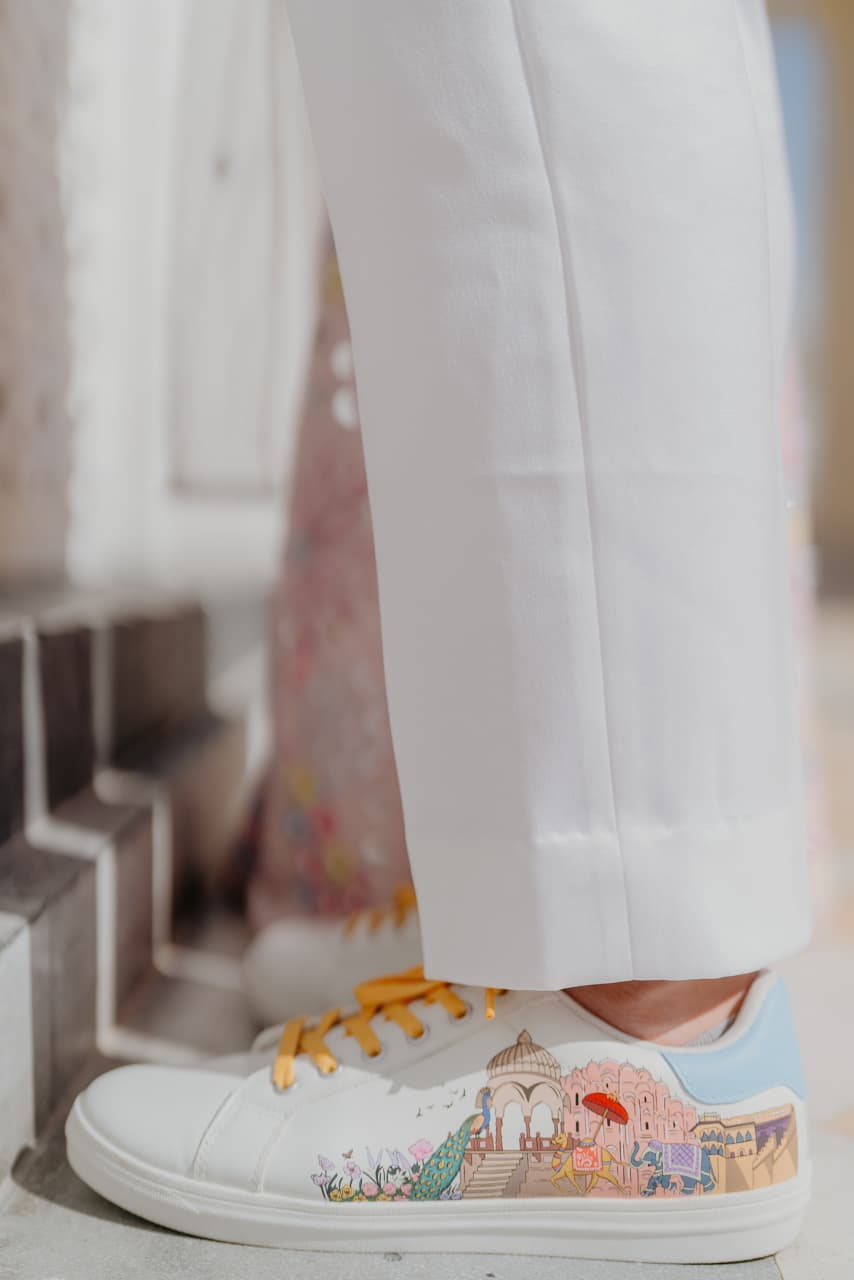 Jaipur Wedding Set — Groom & Groomsmen (3 Pairs)