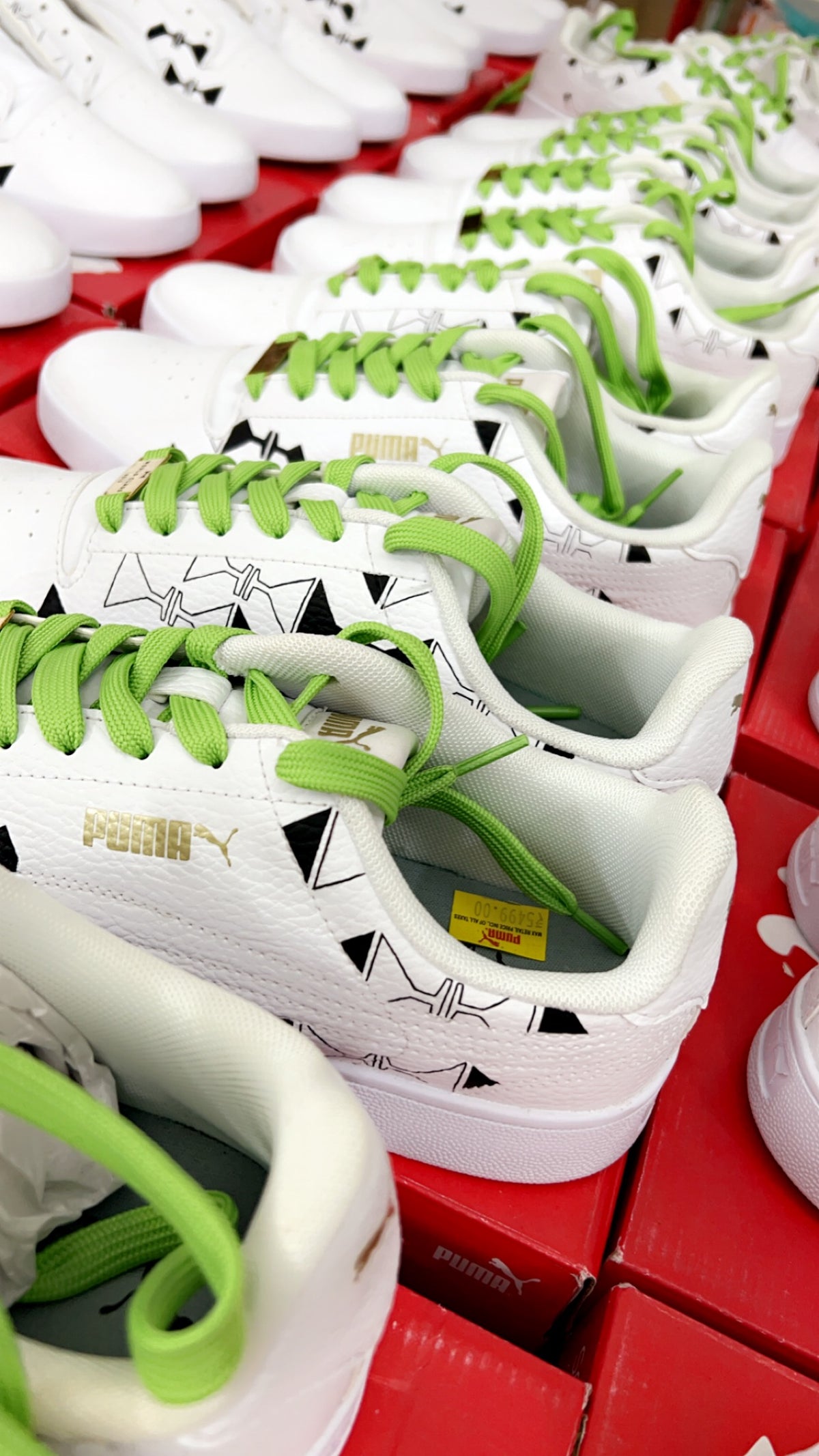 Diageo World Class India custom sneakers