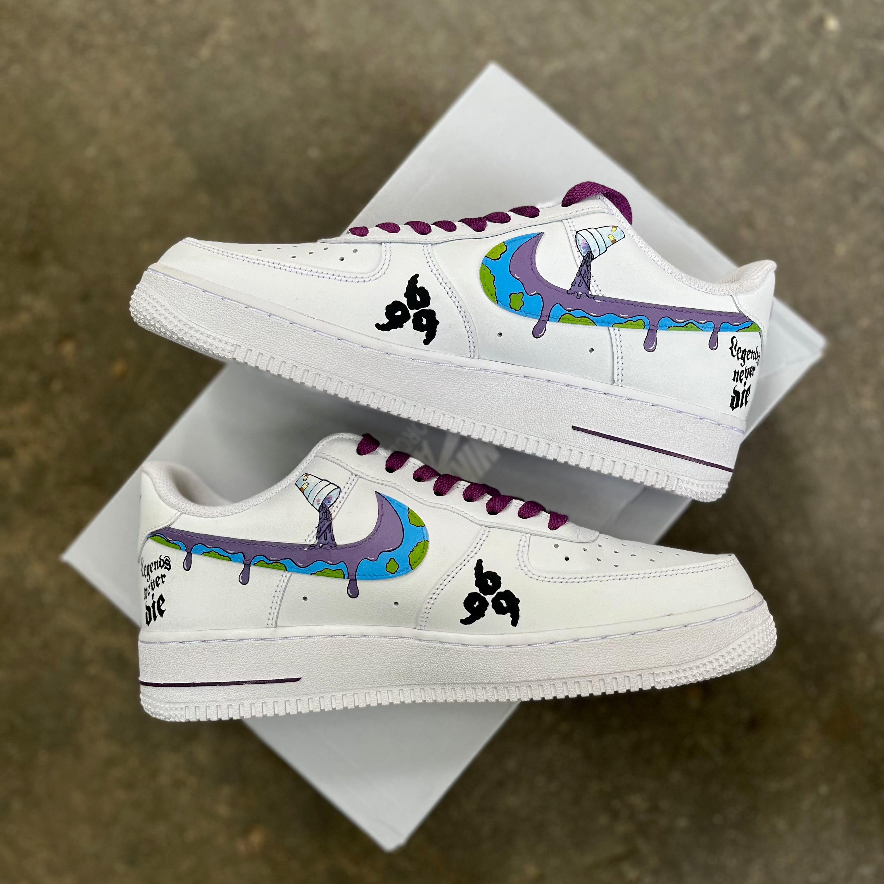 JuiceWRLD Nike Air Force 1 custom sneakers India