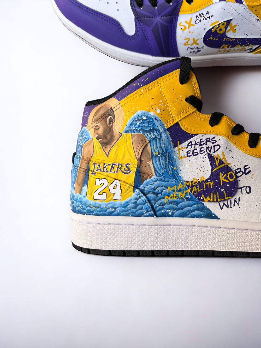 Kobe Bryant NBA Basketball Nike Air Jordan 1s AJ1s custom sneakers India