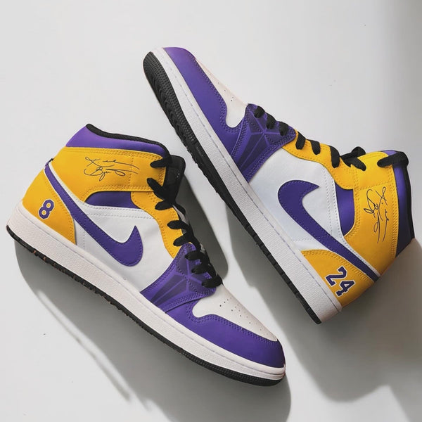 Kobe Bryant NBA Basketball Nike Air Jordan 1s AJ1s custom sneakers India