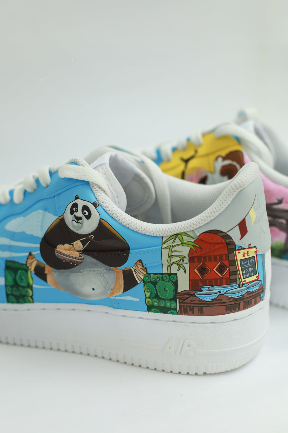 Kung Fu Panda Nike Air Force 1 custom sneakers India